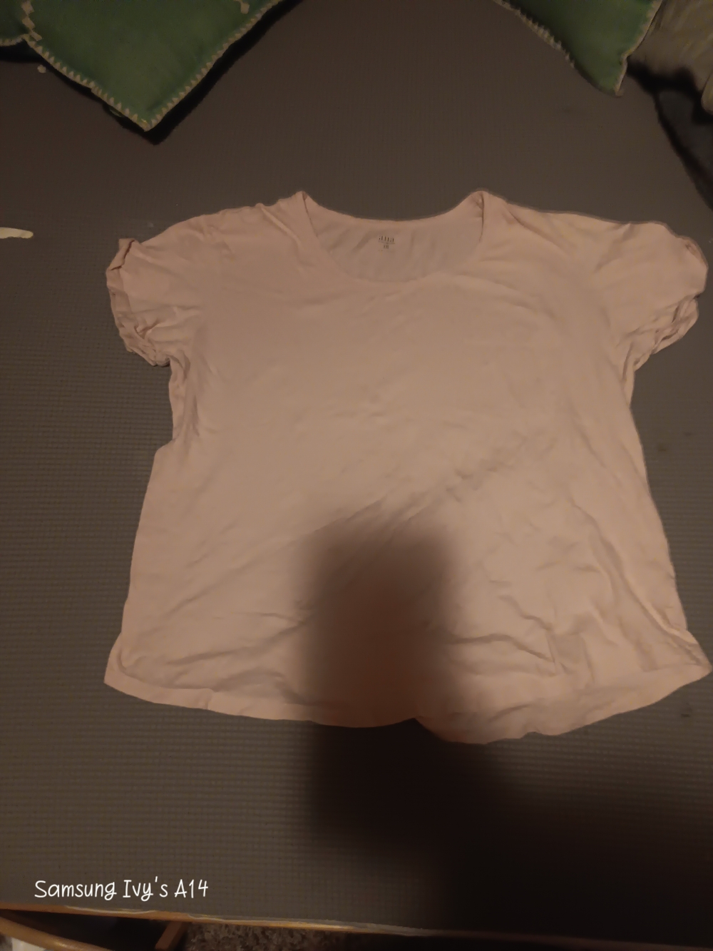 Anna Soft Beige Crewneck Tee